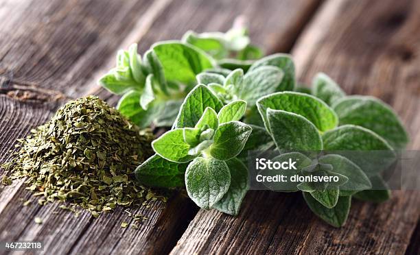 Oregano Spices Stock Photo - Download Image Now - 2015, Close-up, Dried Food