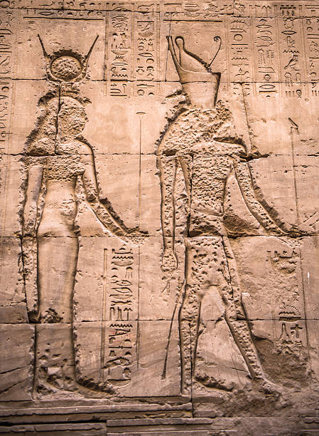 istock Ancient well preserved original Egyptian hieroglyphs 467232624