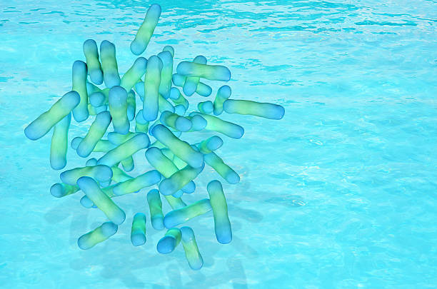 Legionella - 3d rendered illustration stock photo