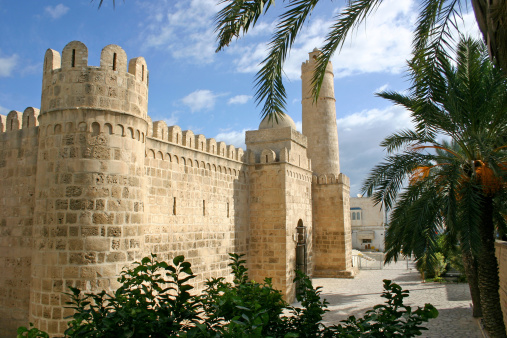 The once fortified Kasbah in the city of Sfax in Tunisia.
