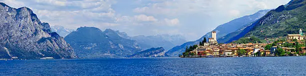 Photo of Panorama of Lake,Malcesine,Italy