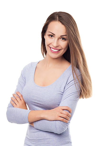 istock Young woman smiling 467238957