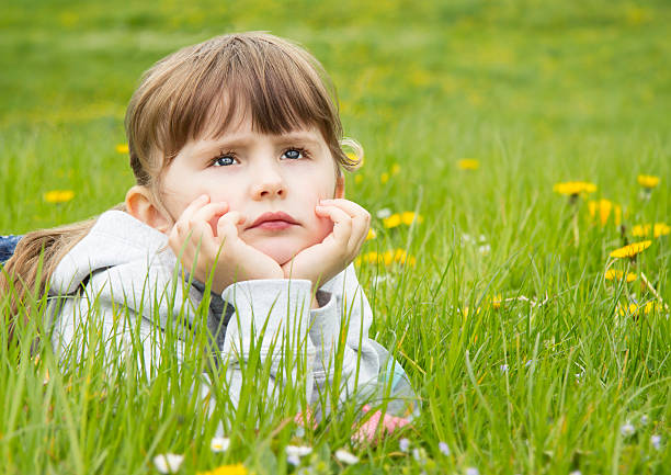 Dreamer and thinker ... stock photo