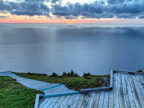 Photo of Skyline Trail Boardwalk Sunset