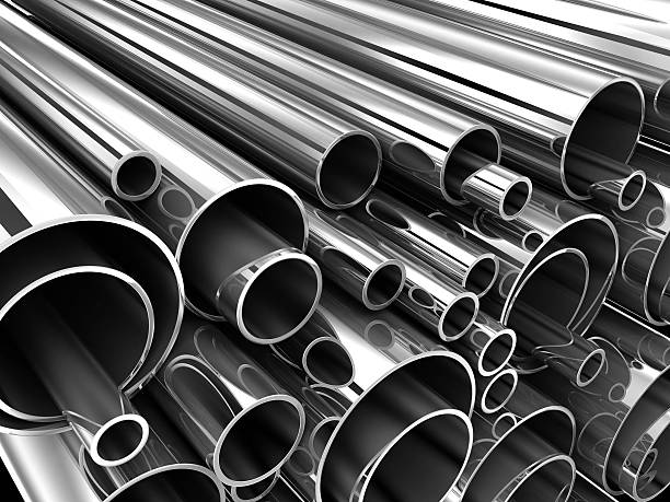 istock Steel tube 467243919