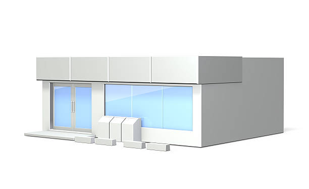 istock Miniature model of convenience store 467248059