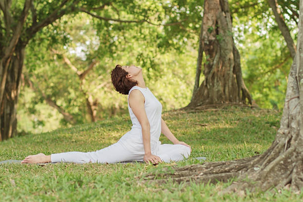 istock Yoga with maditation 467248744