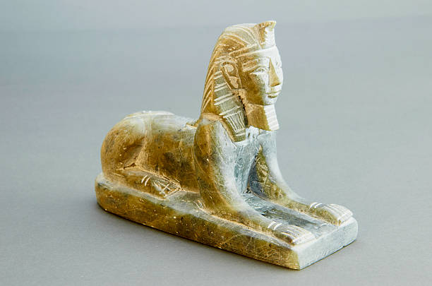 istock Stone statue of the Sphinx. 467249165