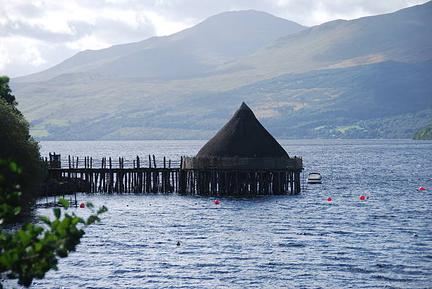istock Crannog on Loch Tay 467249543
