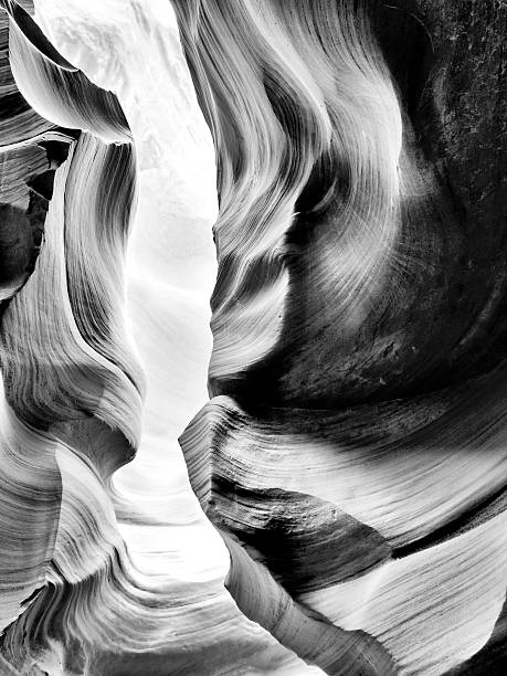 istock Canyon Walls - Abstract in Black & White 467251876