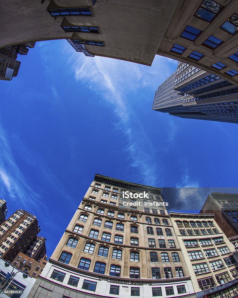 Нью-Йорк город небоскребов - Стоковые фото Архитектура роялти-фри