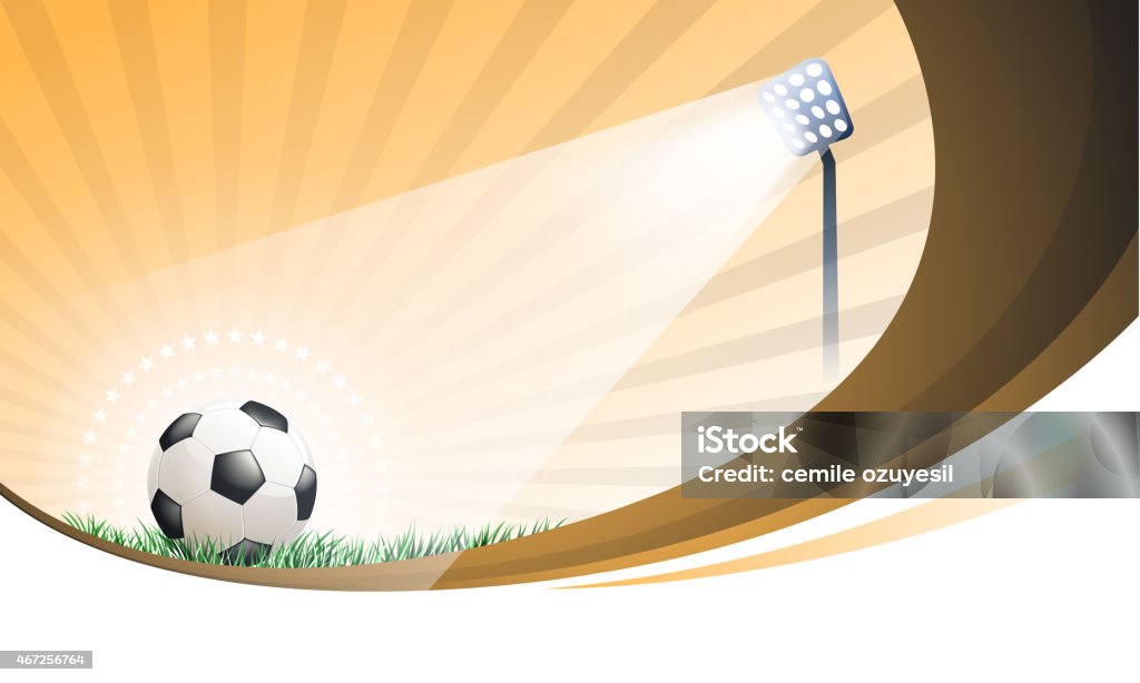 Pallone da calcio onda - arte vettoriale royalty-free di Proiettore da stadio Pallone da calcio onda - arte vettoriale royalty-free di Proiettore da stadio