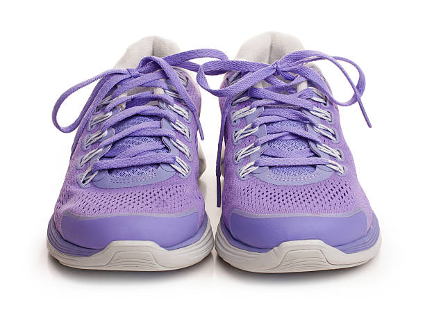 Purple weiblichen sport Schuhe – Foto