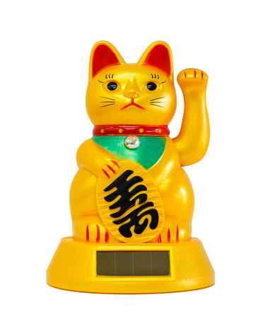 Chinese good luck cat.