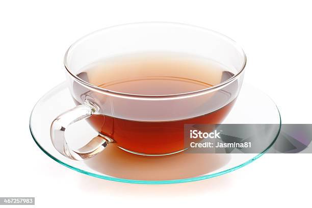 Hot Tea In Glass Cup Stock Photo - Download Image Now - Afternoon Tea, Breakfast, Close-up