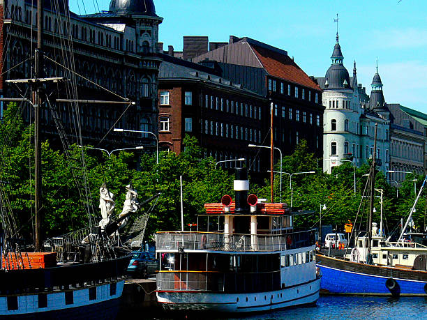 istock Helsinki,Finland  Downtown area 467258520