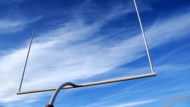 istock Football goal post 467258590