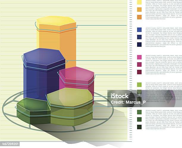 Balkendiagramm Fussball Infografik - Arte vetorial de stock e mais imagens de 2014 - 2014, Amarelo, Analisar