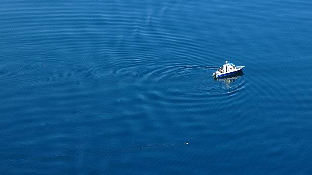 istock Fishing boat on lake Thunersee 467262848