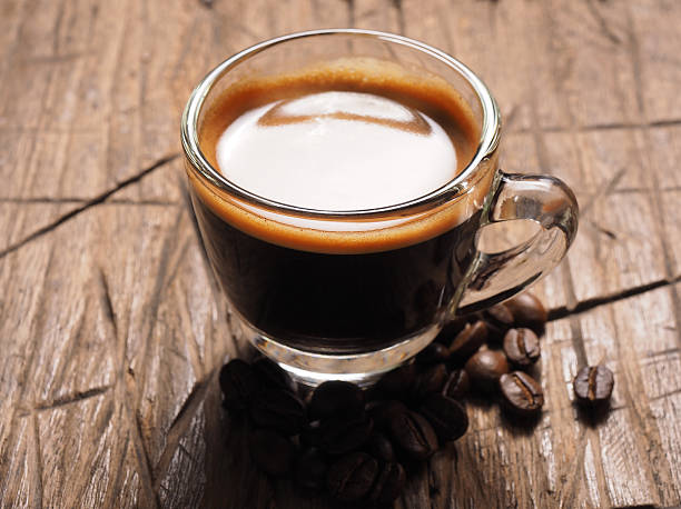 istock Cup of hot espresso coffee 467267252