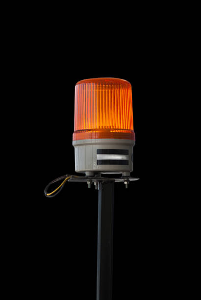 istock Orange siren for emergency car. 467268152