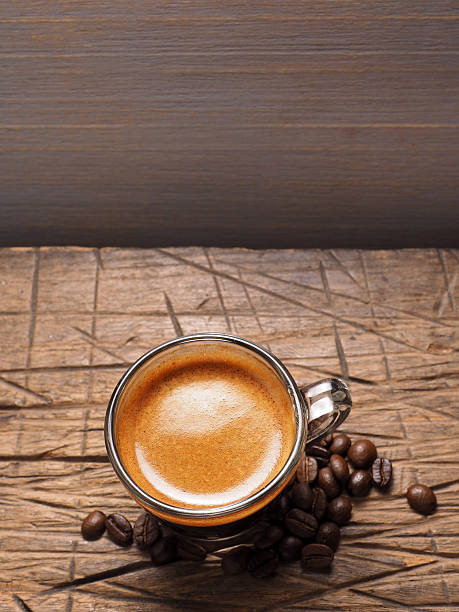 istock Cup of hot espresso coffee 467268358