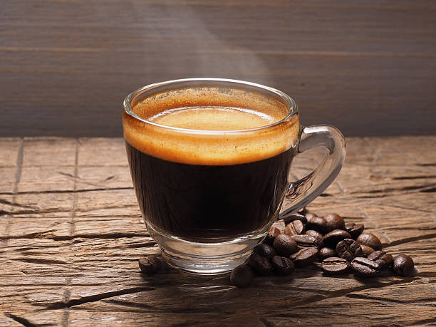 istock Cup of hot espresso coffee 467268360