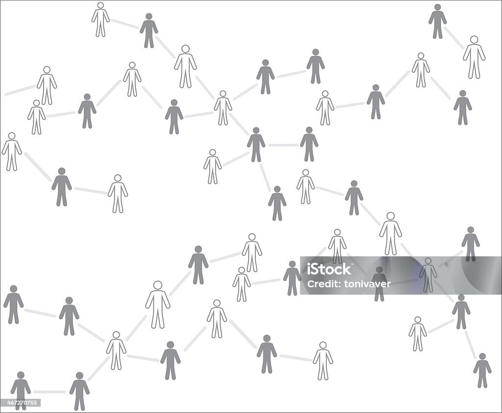 Human Connection Stock Illustration - Download Image Now - Abstract ...