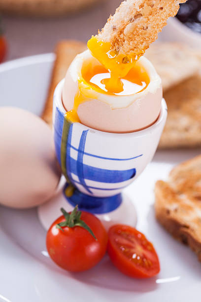 istock English breakfast on white wooden table 467272052