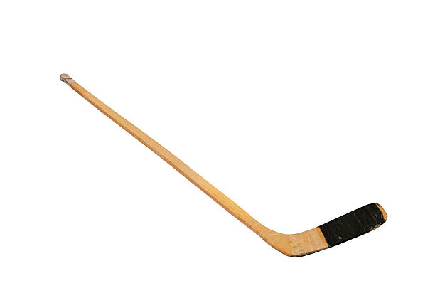 istock Hokey stick on the  white background 467274866