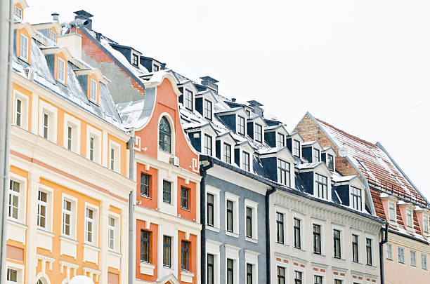 istock Facades of houses in Old Riga 467275407