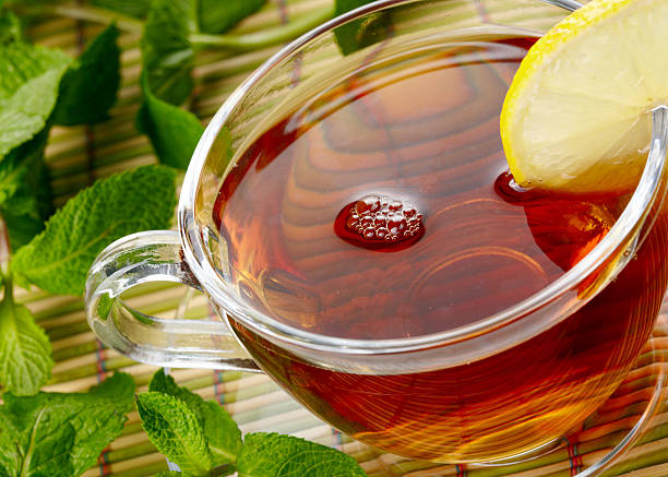 istock Cup of tea with lemon and mint 467276281