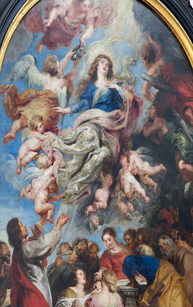 istock Antwerp - Assumption of Virgin Mary by Peter Paul Rubens 467278573