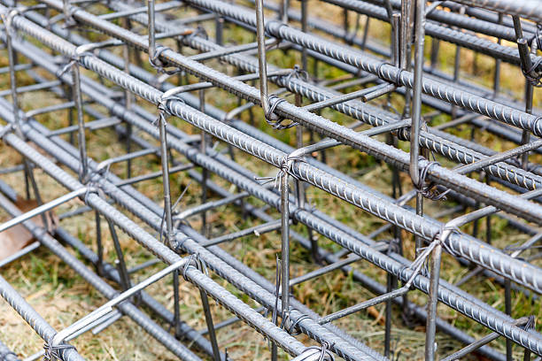 istock steel rod for construction job 467280884