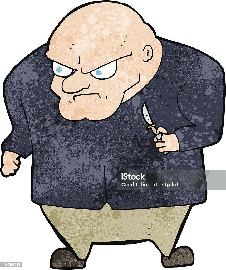 Random Evil Guy Cartoon Evil Man Stock Illustration - Download Image Now - Adult ...