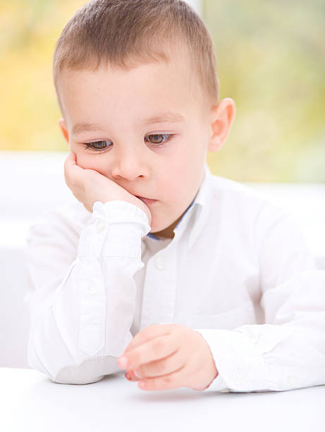 istock Portrait of a cute little boy 467287253