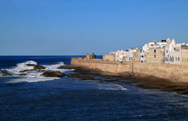 istock Morocco, Essaouira, sea wall and Atlantic Ocean. 467291879