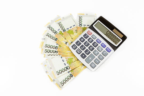 istock korea money with calculator 467293160