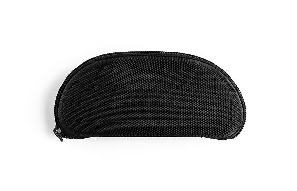 istock Black eye glasses box on white background 467294122