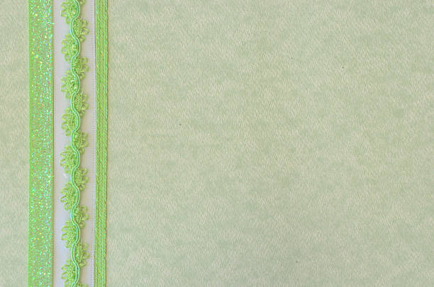 istock Green Paper and Ribbon 467295064