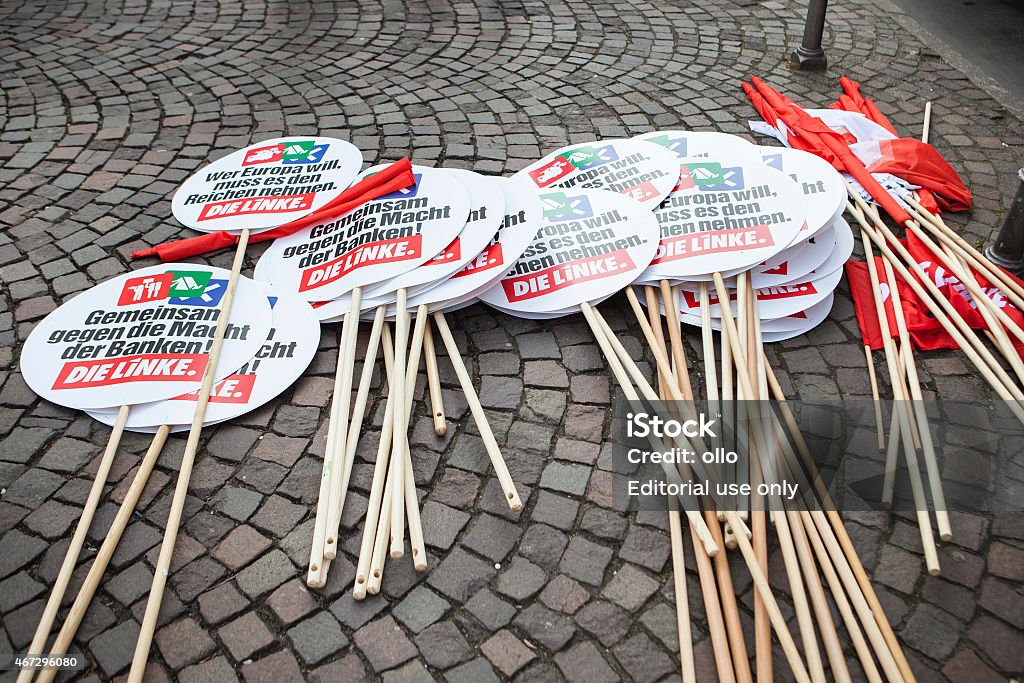 Blockupy 2015-Frankfurt, Alemania - Foto de stock de 2015 libre de derechos