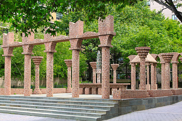 Battery Park City. It is a planned community at the southwestern tip of Lower Manhattan in New York City.