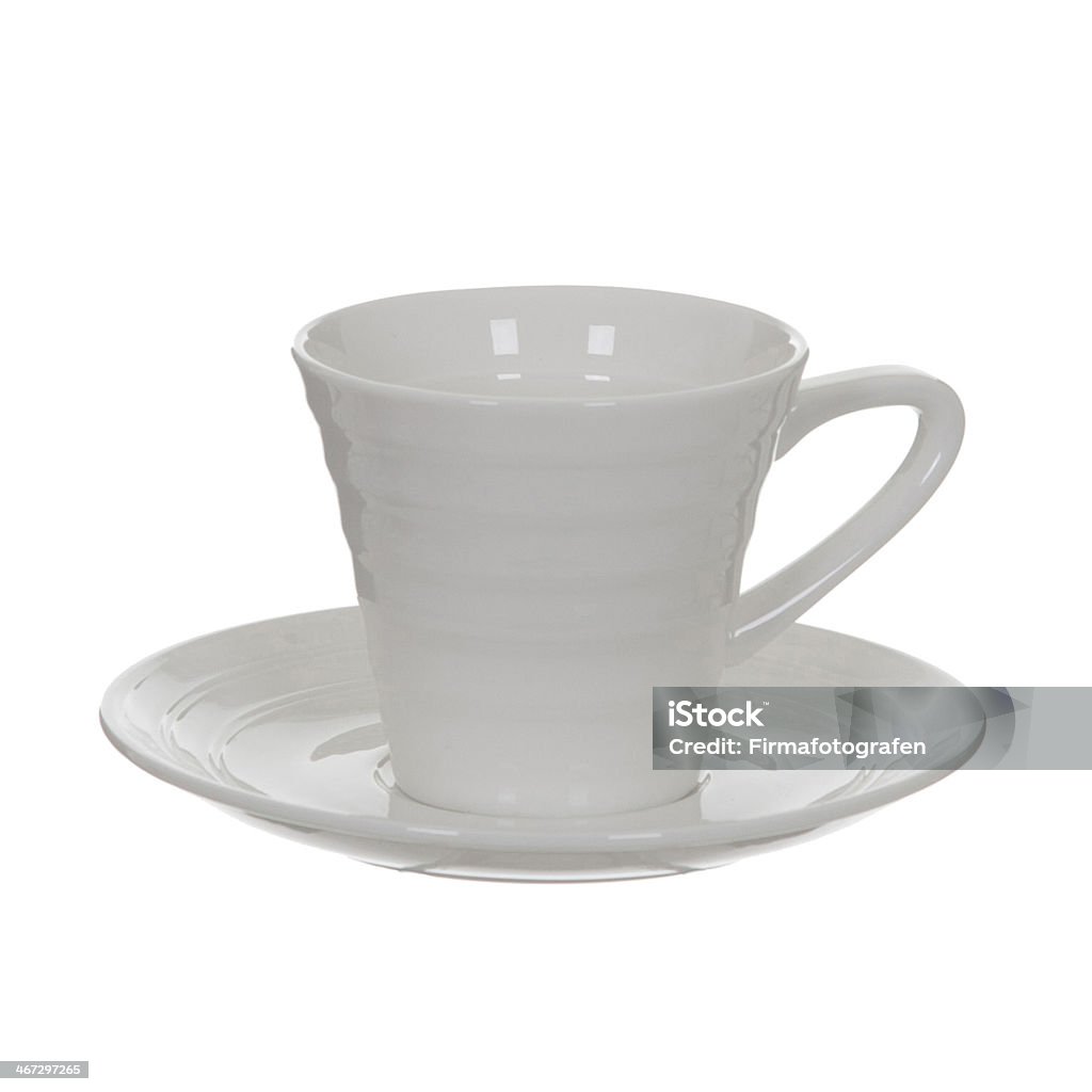 Taza y platillo - Foto de stock de Blanco - Color libre de derechos