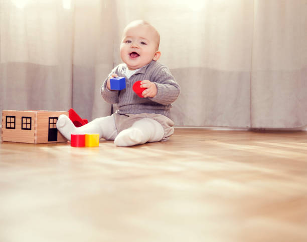 istock Baby boy at home 467298918