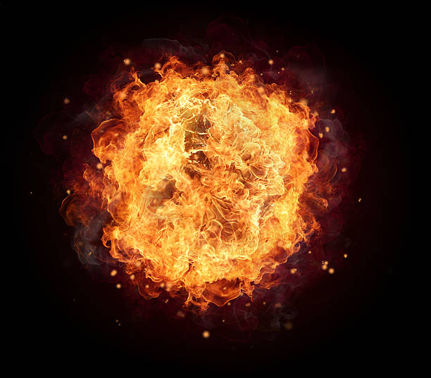 fire ball - 爆炸 圖片 個照片及圖片檔