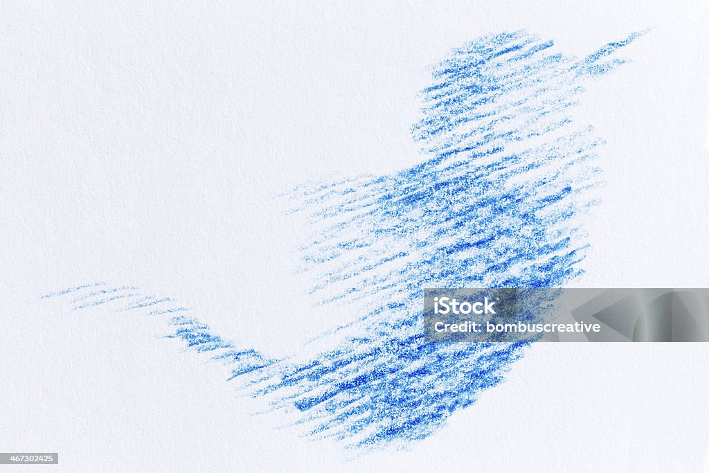 Blue Bird Blue bird. Bird stock illustration