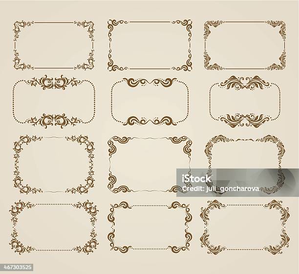 Decorative Frame Stock Illustration - Download Image Now - Geographical Border, Border - Frame, Picture Frame