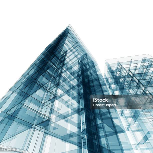 Modern Building Stock Photo - Download Image Now - 2015, Abstract, Architecture