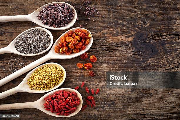 Superfoods Stock Photo - Download Image Now - Antioxidant, 2015, Berry