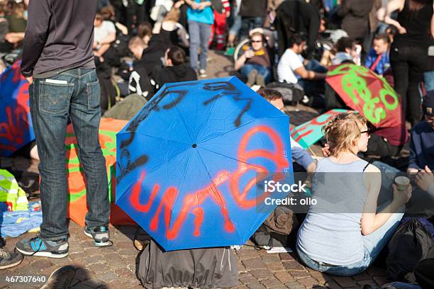 Blockupy 2015frankfurt Alemania Foto de stock y más banco de imágenes de 2015 - 2015, ATTAC, Actividad